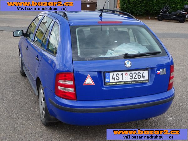 Škoda Fabia 1.2i Combi r.v.2007(47 kw) Koupeno ČR