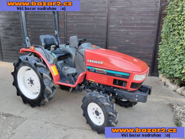 Traktor Yanmar YN422F + příslušenství-2, inzerce-cz.cz Traktor Yanmar YN422F + příslušenství