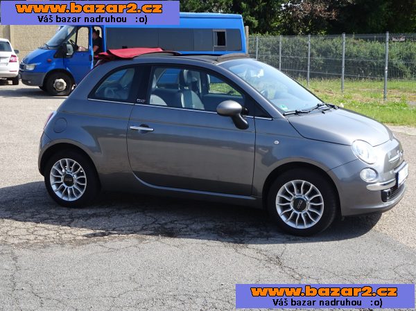 Fiat 500 Cabrio1.2i r.v.2013 (51 kw) stk:2/2026-2, inzerce-cz.cz Fiat 500 Cabrio1.2i r.v.2013 (51 kw) stk:2/2026