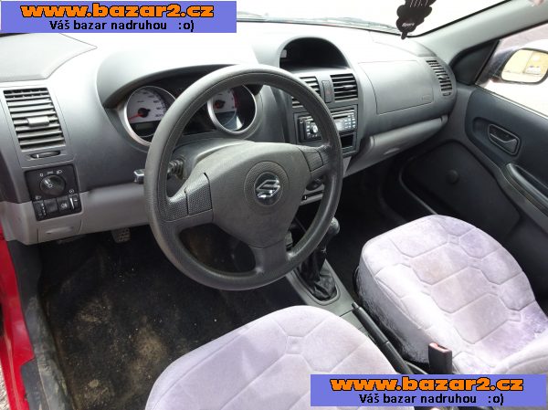 Suzuki Ignis 1.3i r.v.2004 DĚDICTVÍ 1.Maj.serv.kníž.ČR 