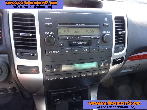 Toyota Land Cruiser 120 r.v.2007 1.Maj.serv.kníž.ČR