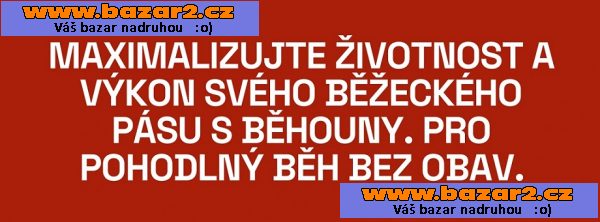 Fitness servis - nové běhouny na běžecký pás