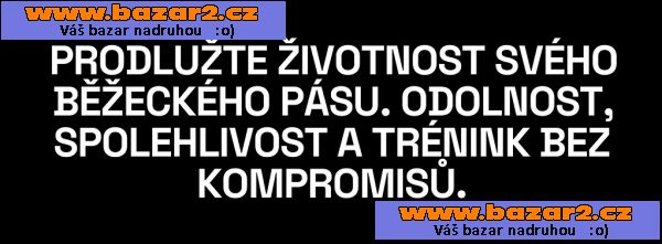 Fitness servis - nové běhouny na běžecký pás