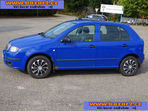 Škoda Fabia 1.2i r.v.2006 1.Majitel Koupeno v ČR