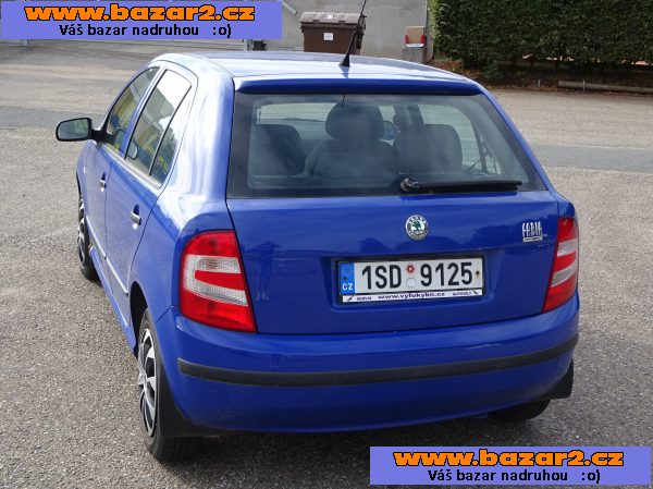 Škoda Fabia 1.2i r.v.2006 1.Majitel Koupeno v ČR
