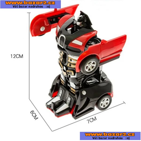 TRANSFORMERS - Autobot - autíčko + transformer