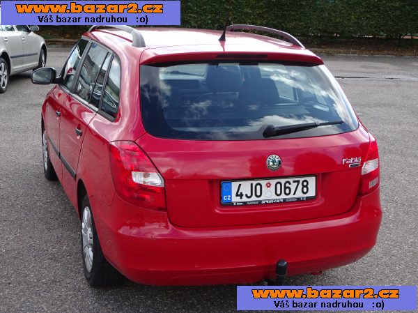 Škoda Fabia 1.2i Combi r.v.2010 Koupeno v ČR