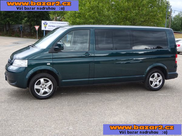 VW Caravelle 2.5 TDI 4x4 r.v.2008 serviska DPH (128 KW)