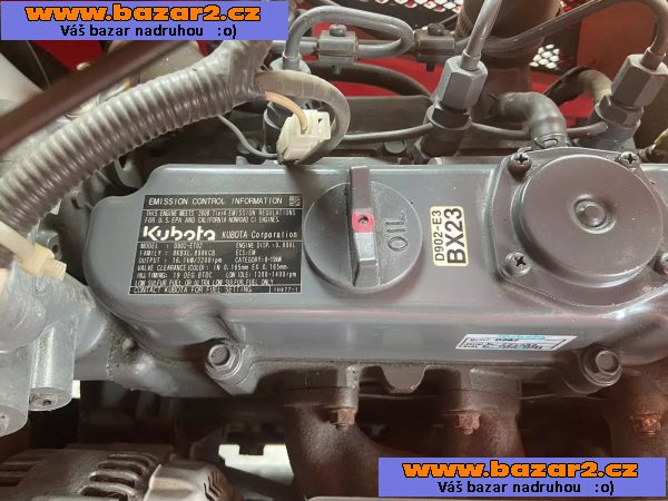Kubota BX24D traktor malotraktor 