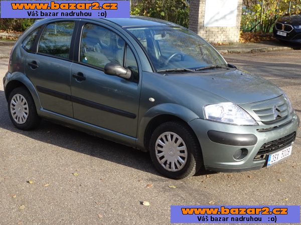 Citroen C3 1.1i r.v.2007 1.Majitel Nové v ČR 