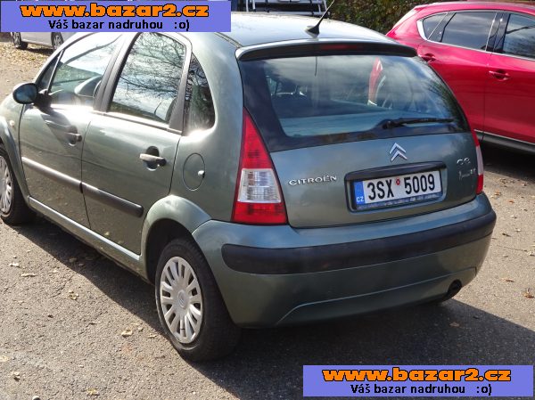 Citroen C3 1.1i r.v.2007 1.Majitel Nové v ČR 