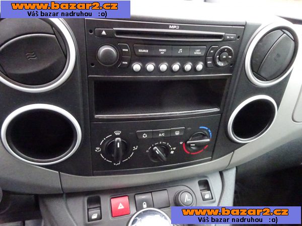 Citroen Berlingo 1.6 HDI r.v.2009 (66 kw) Koupeno v ČR 