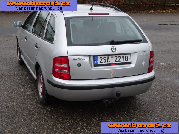 Škoda Fabia 1.9 SDI Combi r.v.2001 (STK:12/2025)