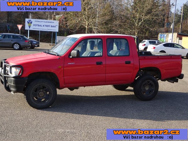 Toyota Hilux 2.5 D r.v.2001 Koupeno v ČR stk:5/2026 