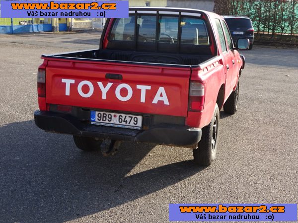 Toyota Hilux 2.5 D r.v.2001 Koupeno v ČR stk:5/2026 