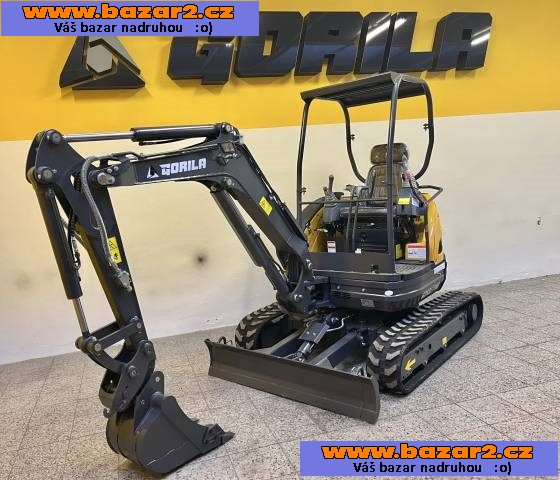Minibagr Gorila G26SE l PRO akce KUBOTA