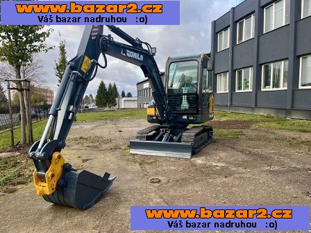 Pásový minibagr Gorila G50 I Pro Cab 5T Yanmar