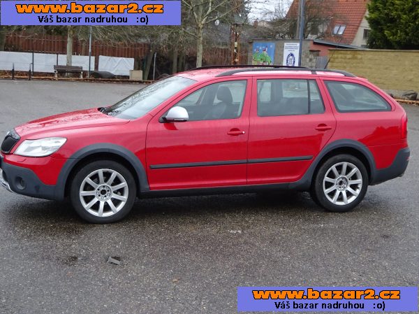 Škoda Octavia 2.0 TDI Combi Scout r.v.2008 4x4 serviska 