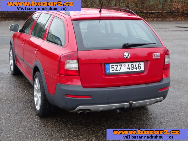 Škoda Octavia 2.0 TDI Combi Scout r.v.2008 4x4 serviska 