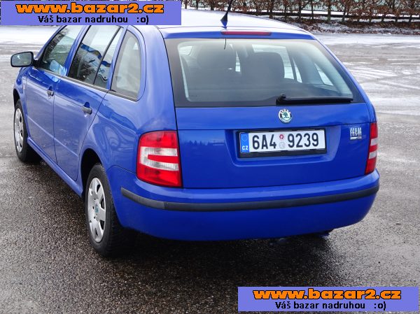 Škoda Fabia 1.2i Combi r.v.2006(47 kw) ČR stk:1/2027