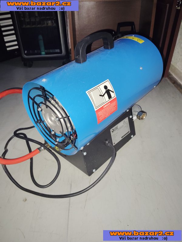 Plynová horkovzdušná turbína+2* 10 kg Pb bomby 