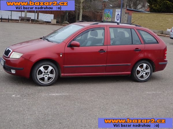 Škoda Fabia 1.4i r.v.2001 (stk:8/2025) 55kw DĚDICTVÍ