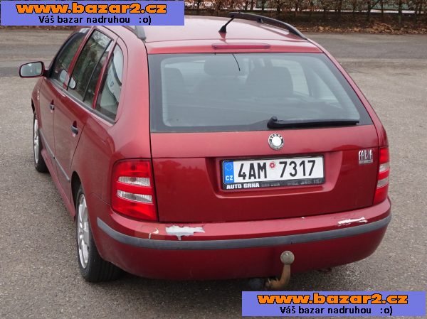 Škoda Fabia 1.4i r.v.2001 (stk:8/2025) 55kw DĚDICTVÍ