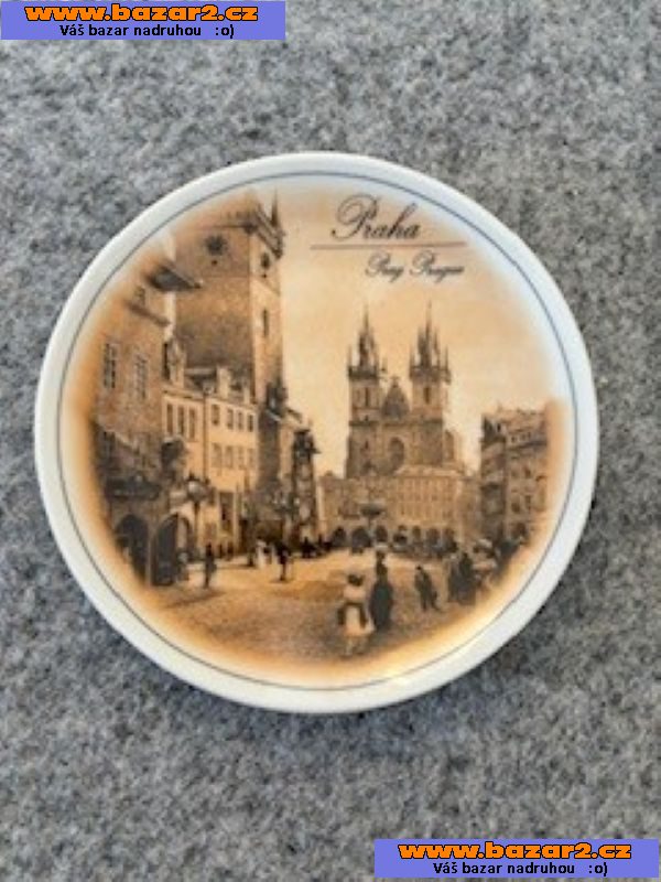 Nástěnné talíře Praha- různé druhy