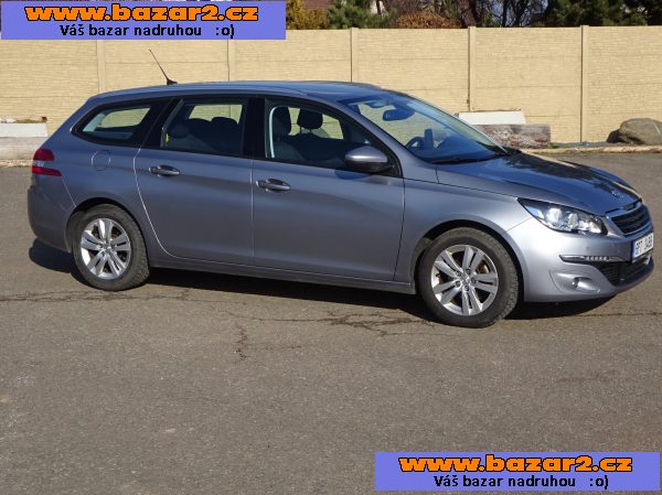 Peugeot 308 Combi 1.6 HDI r.v.2016 1.Maj.serv.kníž.ČR