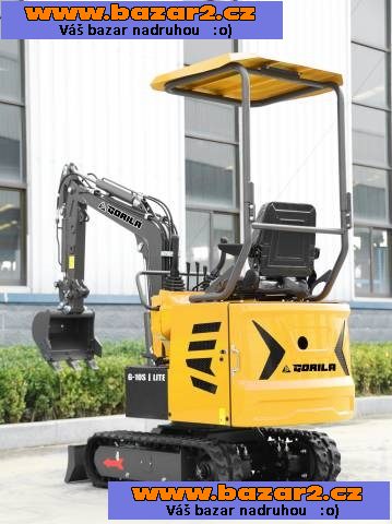 Minibagr Gorila G10S l LITE 2025 mega akce 60tis!