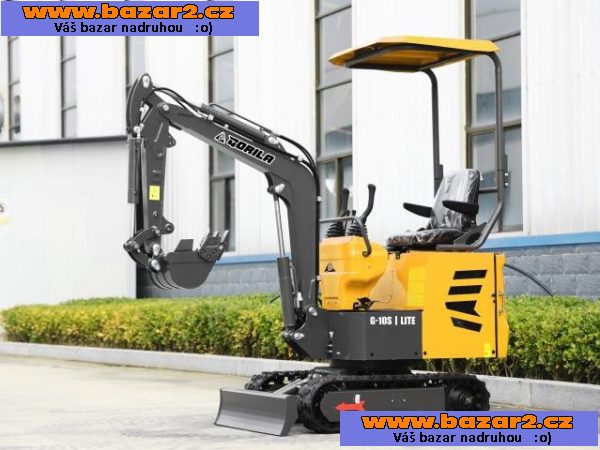 Minibagr Gorila G10S l LITE 2025 mega akce 60tis!