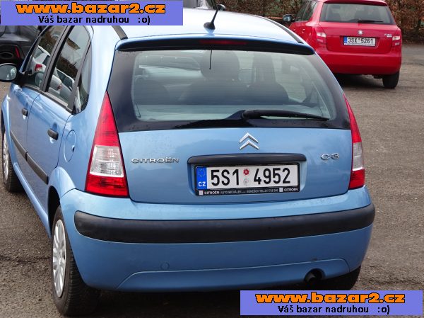 Citroen C3 1.1i r.v.2006 (44 kw) Koupeno v ČR