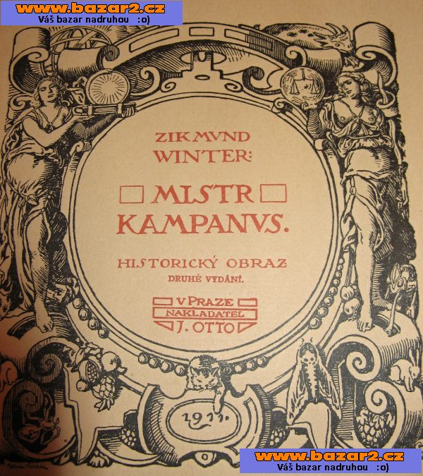 Kniha Mistr Kampanus - Zikmund Winter