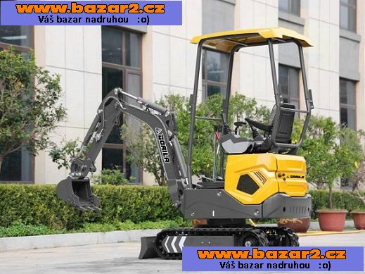 Minibagr GORILA G12PR 2025 joystiky akce !Kubota!