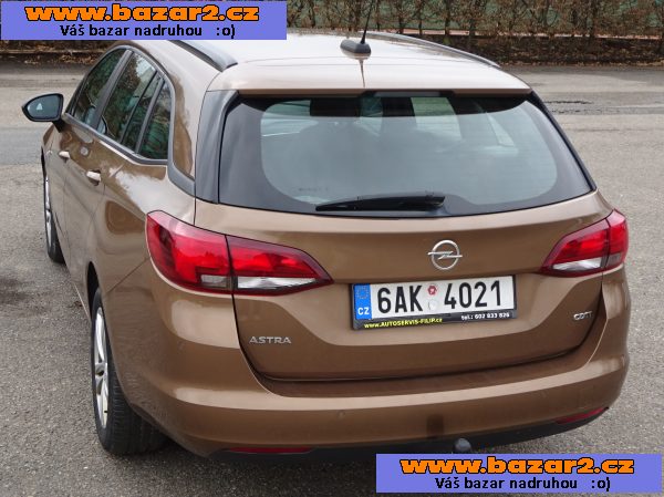 Opel Astra 1.6 CDTI Combi r.v.2017 2.Maj.serv.kníž.ČR 