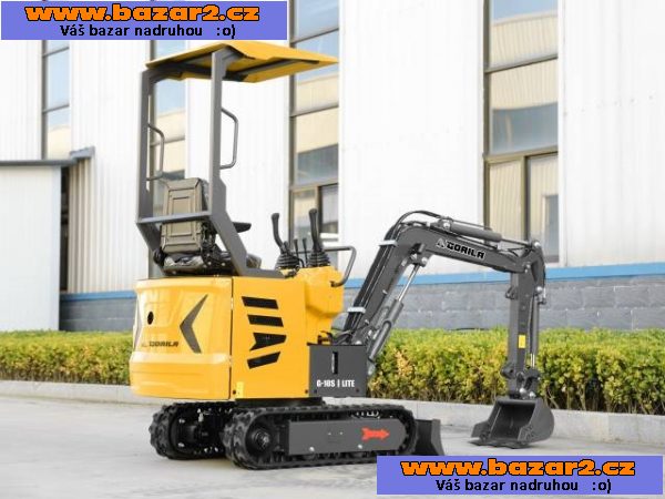 Minibagr Gorila G10S l LITE ! Mega AKCE ! 2025