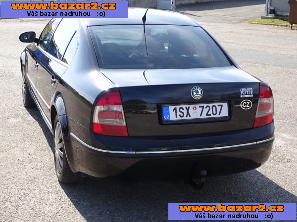 Škoda Superb 1.8 Turbo r.v.2007 (110 kw) 2.Maj.serv.kníž.ČR