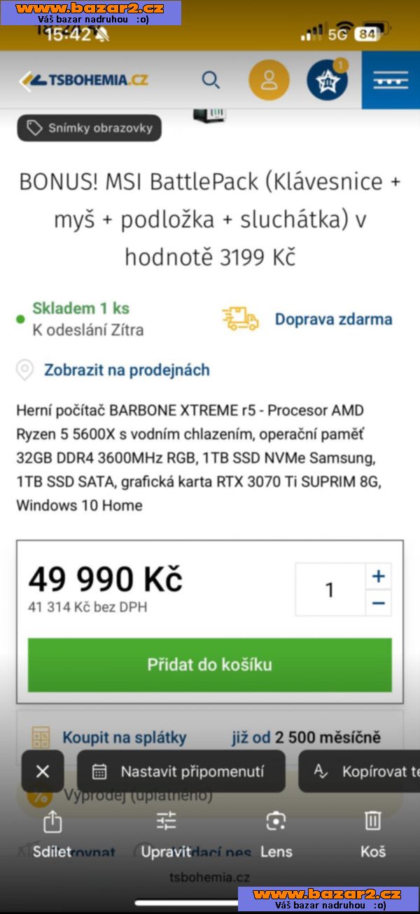 Prodám stolní počítač -3, inzerce-cz.cz Prodám stolní počítač