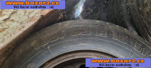 Pneumatiky 195/65 R15 (disky Scenic 2)