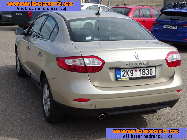 Renault Fluence 1.6i r.v.2010 (1.Majitel) DĚDICTVÍ