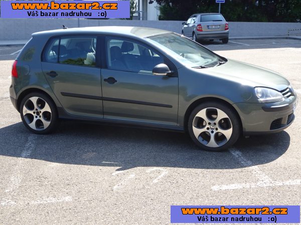 VW Golf 1.6i r.v.2007 (75 kw) klima Koupeno v ČR 