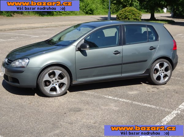 VW Golf 1.6i r.v.2007 (75 kw) klima Koupeno v ČR 