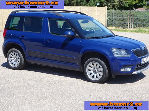 Škoda Yeti 2.0 TDI r.v.2017 (81 kw) 1.Maj.el.serviska.ČR