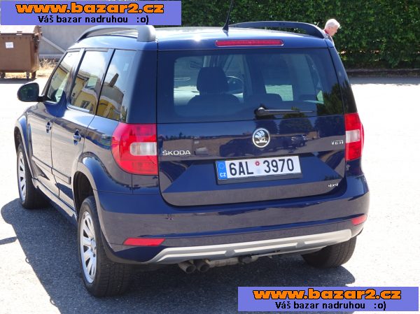 Škoda Yeti 2.0 TDI r.v.2017 (81 kw) 1.Maj.el.serviska.ČR
