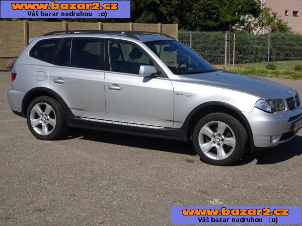 BMW X3 3.0D R.V.2006 (160 KW) KOUPENO V ČR 