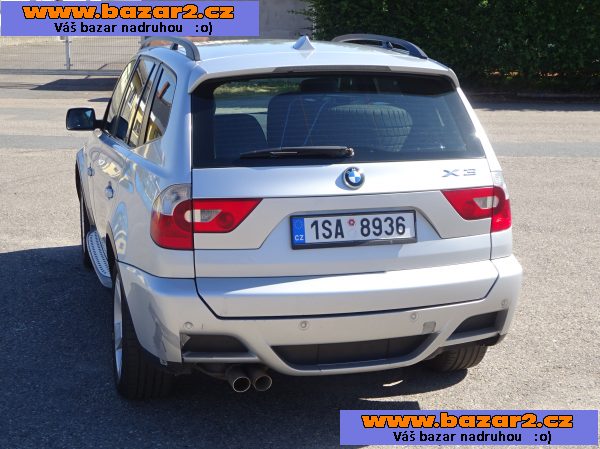BMW X3 3.0D R.V.2006 (160 KW) KOUPENO V ČR 