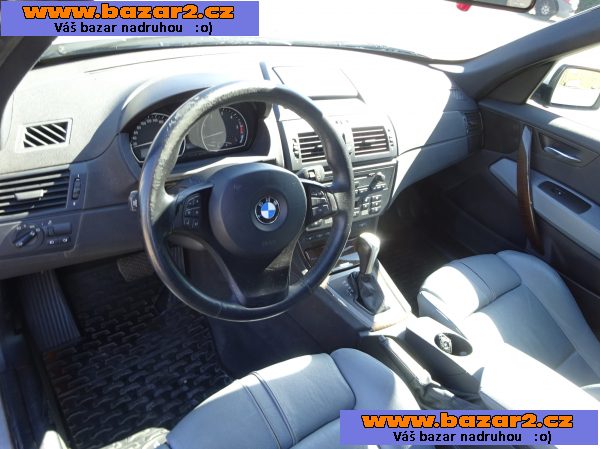 BMW X3 3.0D R.V.2006 (160 KW) KOUPENO V ČR 