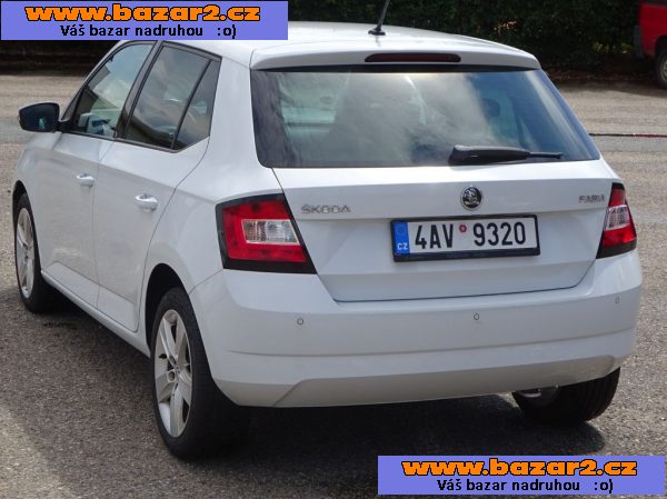 Škoda Fabia 1.2 TSI r.v.2015 (81 kw) 1.Maj.serv.kníž.ČR