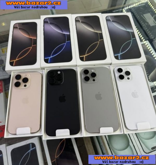 Originální, Apple iPhone 16 Pro Max, iPhone 16 Pro, iPhone 16, Sony PS5 Pro