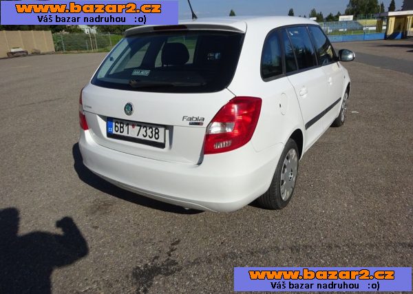 Škoda Fabia 1.2i Combi r.v.2008 (51 kw) Koupeno v ČR